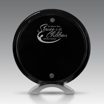 Floating Glass Circle of Excellence