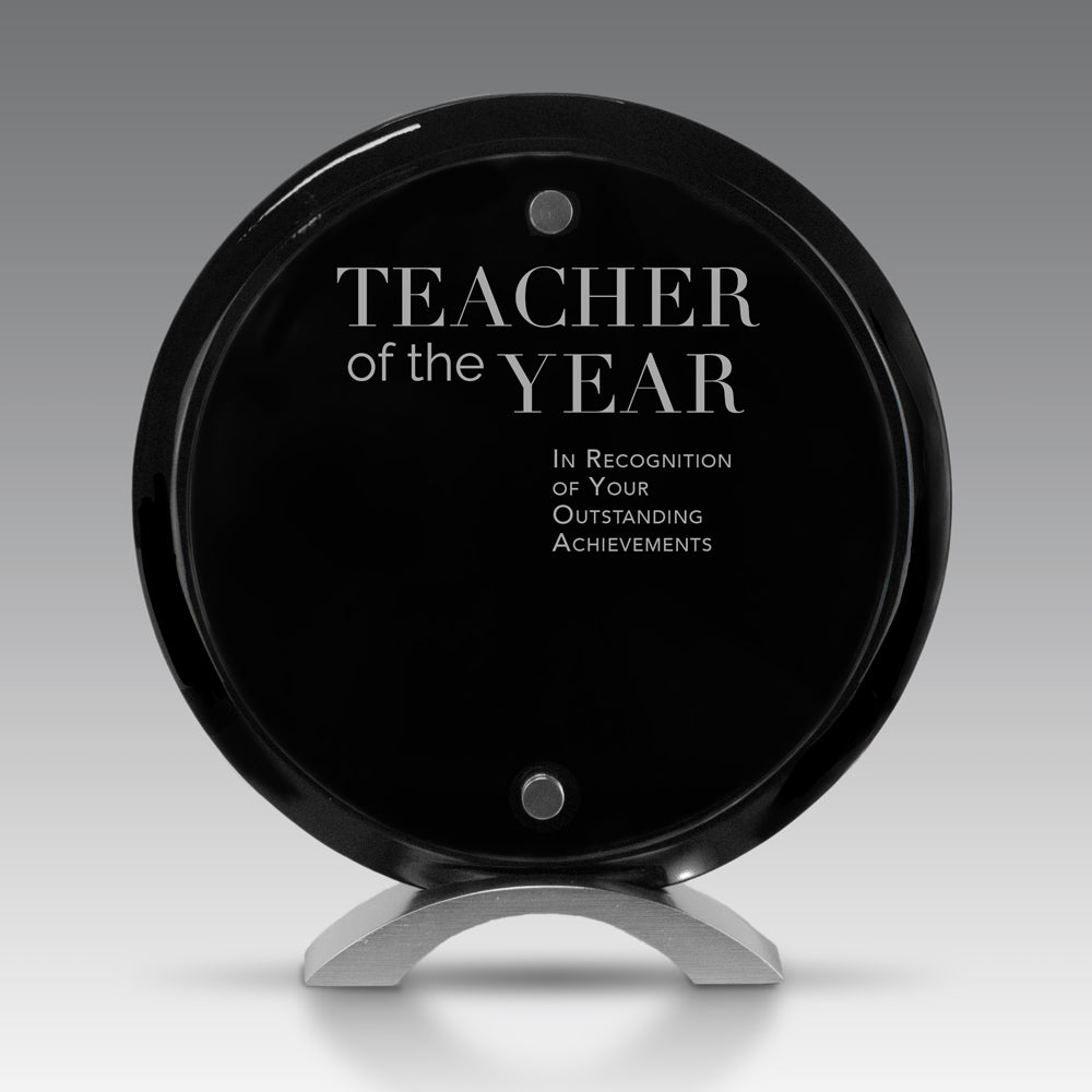 Floating Glass Circle of Excellence
