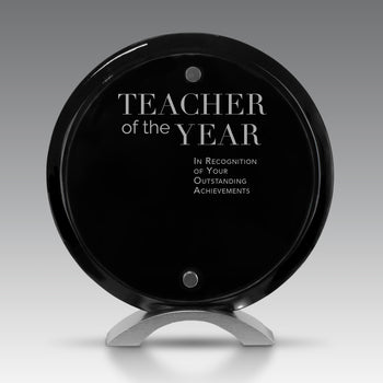 Floating Glass Circle of Excellence