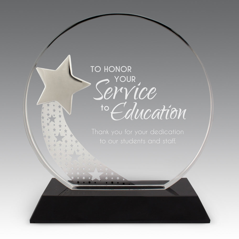 Crystal Shooting Star Base Award