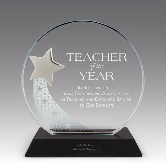 Crystal Shooting Star Base Award