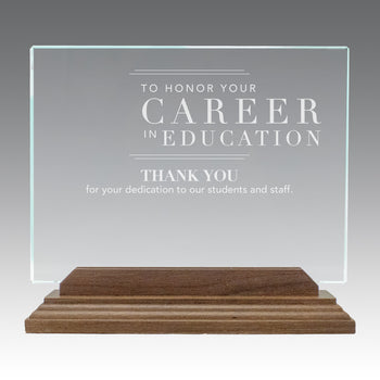 Premium Jade Horizontal Base Award