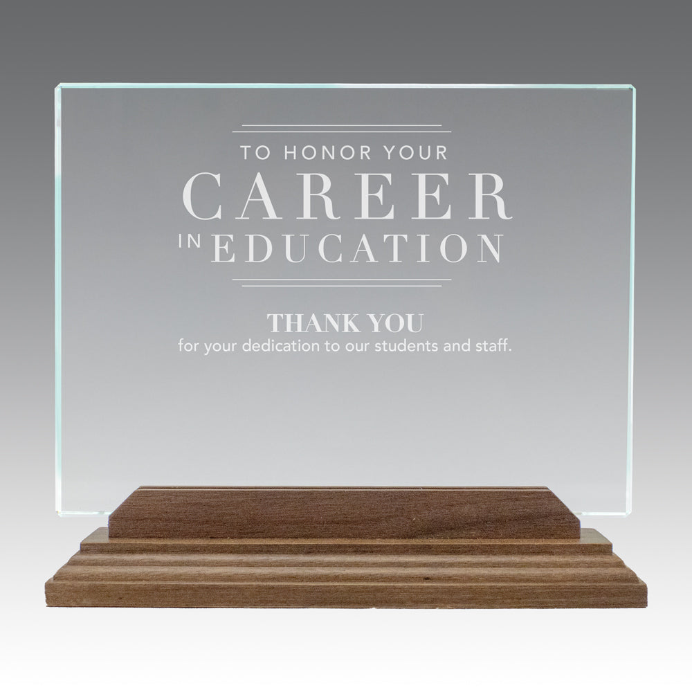 Premium Jade Horizontal Base Award