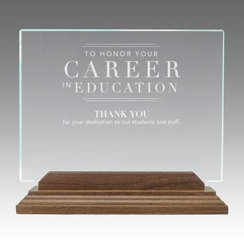 Premium Jade Horizontal Base Award