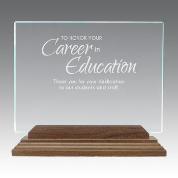 Premium Jade Horizontal Base Award