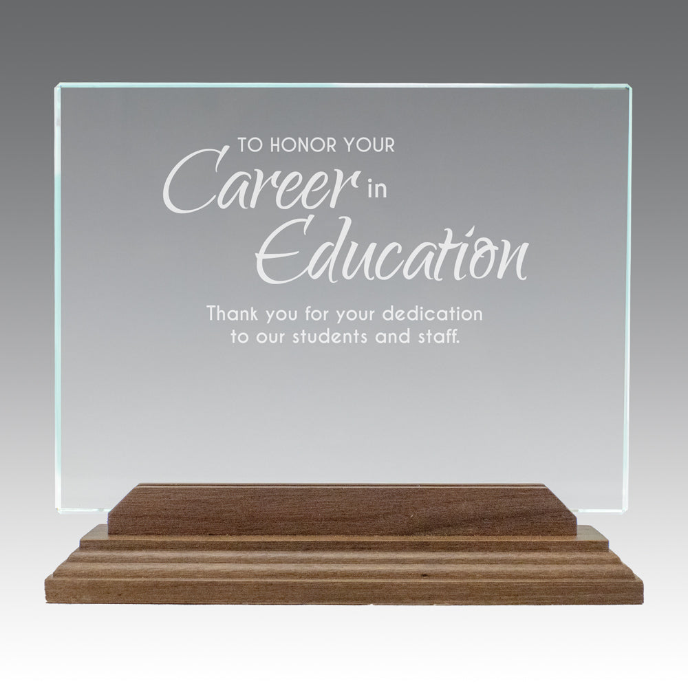 Premium Jade Horizontal Base Award