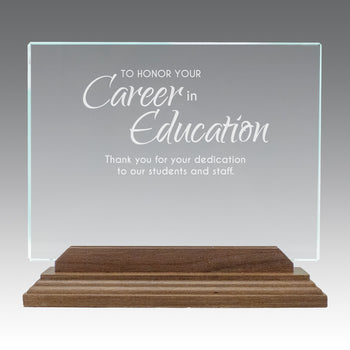 Premium Jade Horizontal Base Award