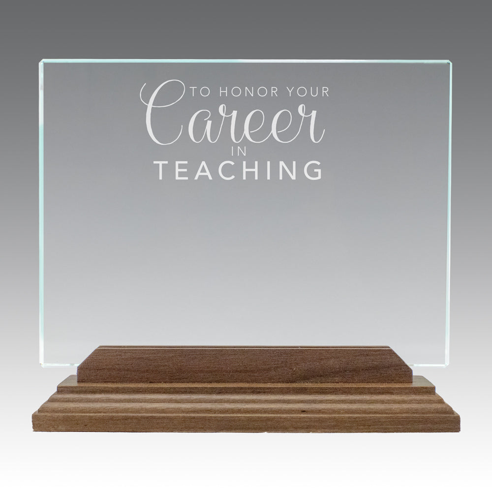 Premium Jade Horizontal Base Award