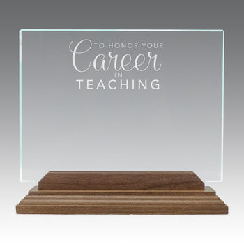 Premium Jade Horizontal Base Award