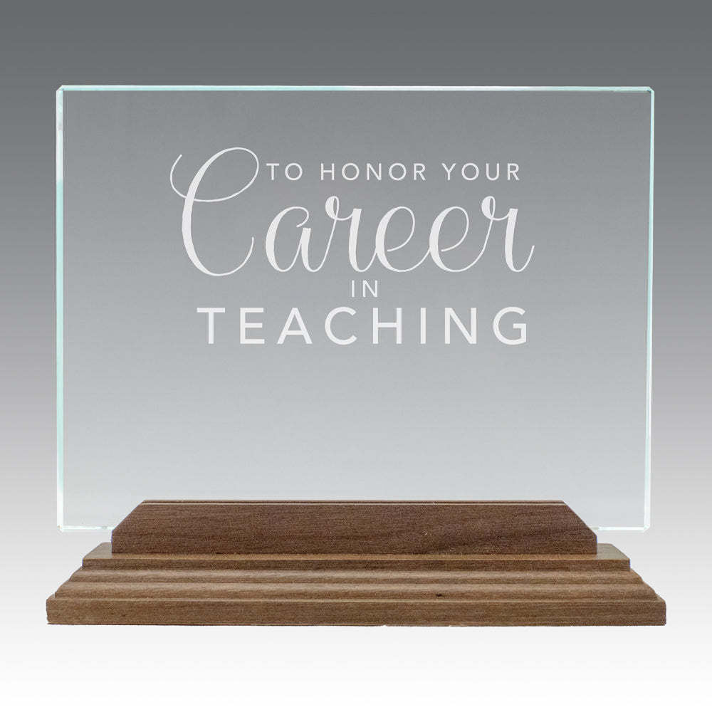 Premium Jade Horizontal Base Award