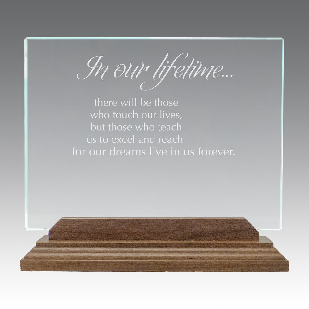 Premium Jade Horizontal Base Award