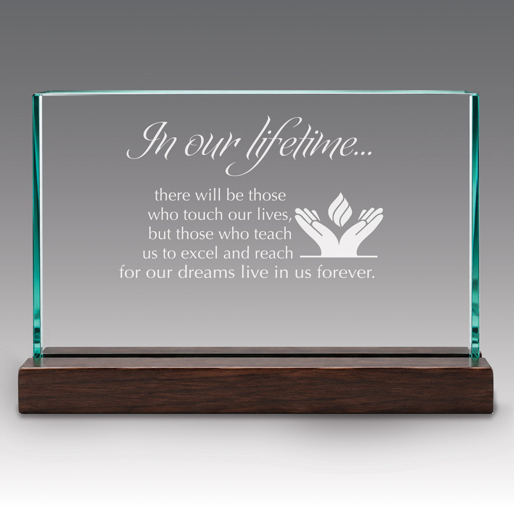 Premium Jade Horizontal Base Award