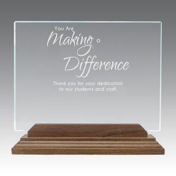 Premium Jade Horizontal Base Award