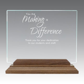Premium Jade Horizontal Base Award