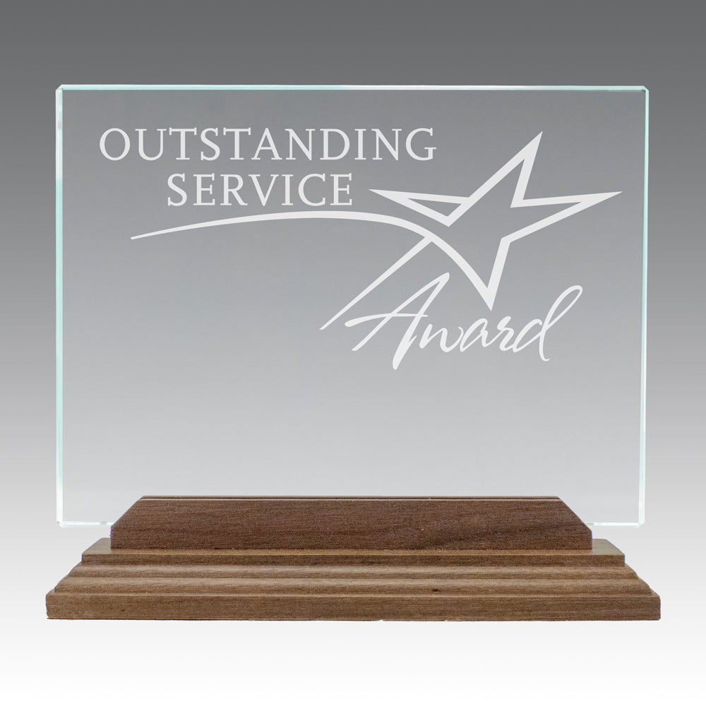 Premium Jade Horizontal Base Award