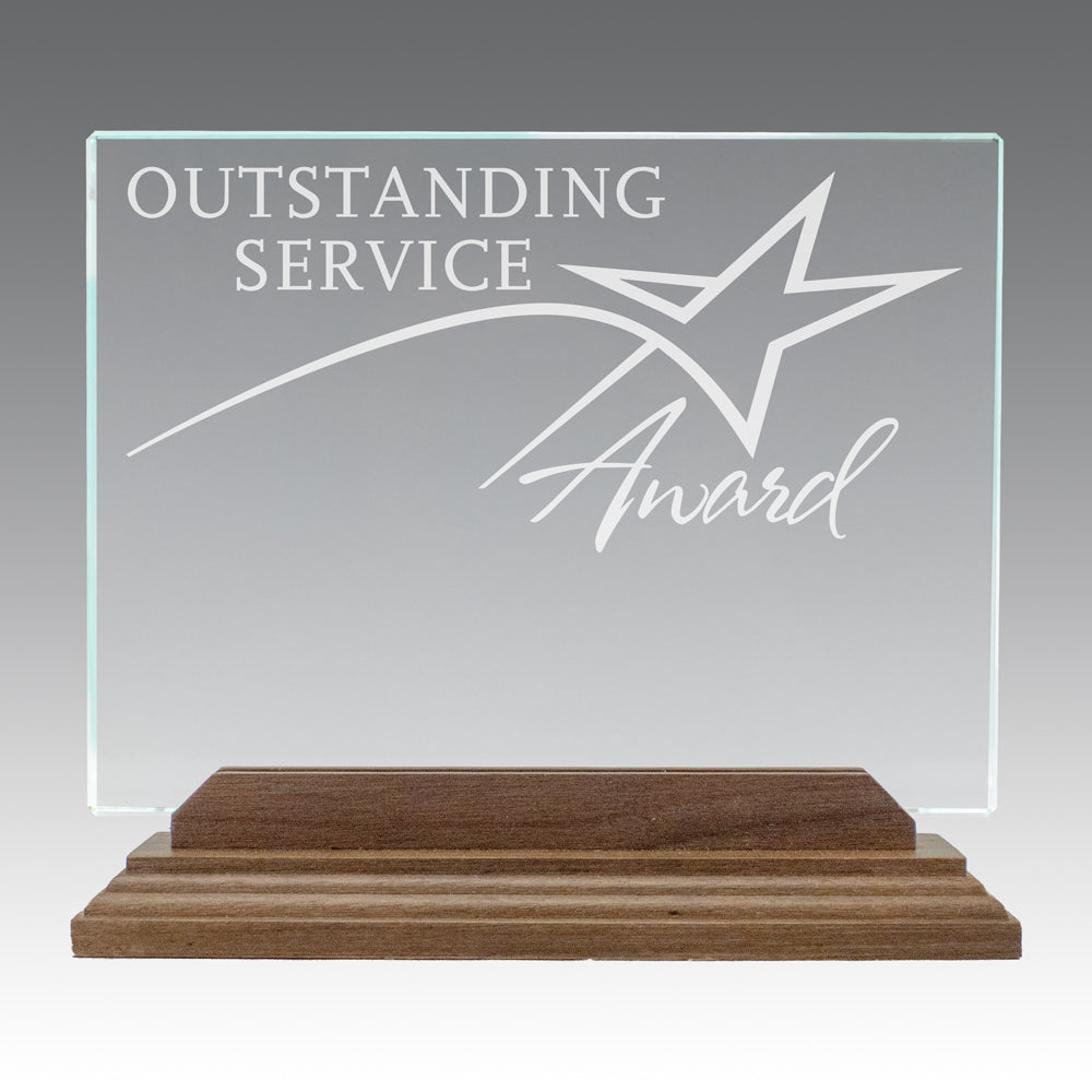 Premium Jade Horizontal Base Award