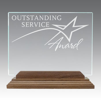 Premium Jade Horizontal Base Award