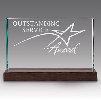 Premium Jade Horizontal Base Award