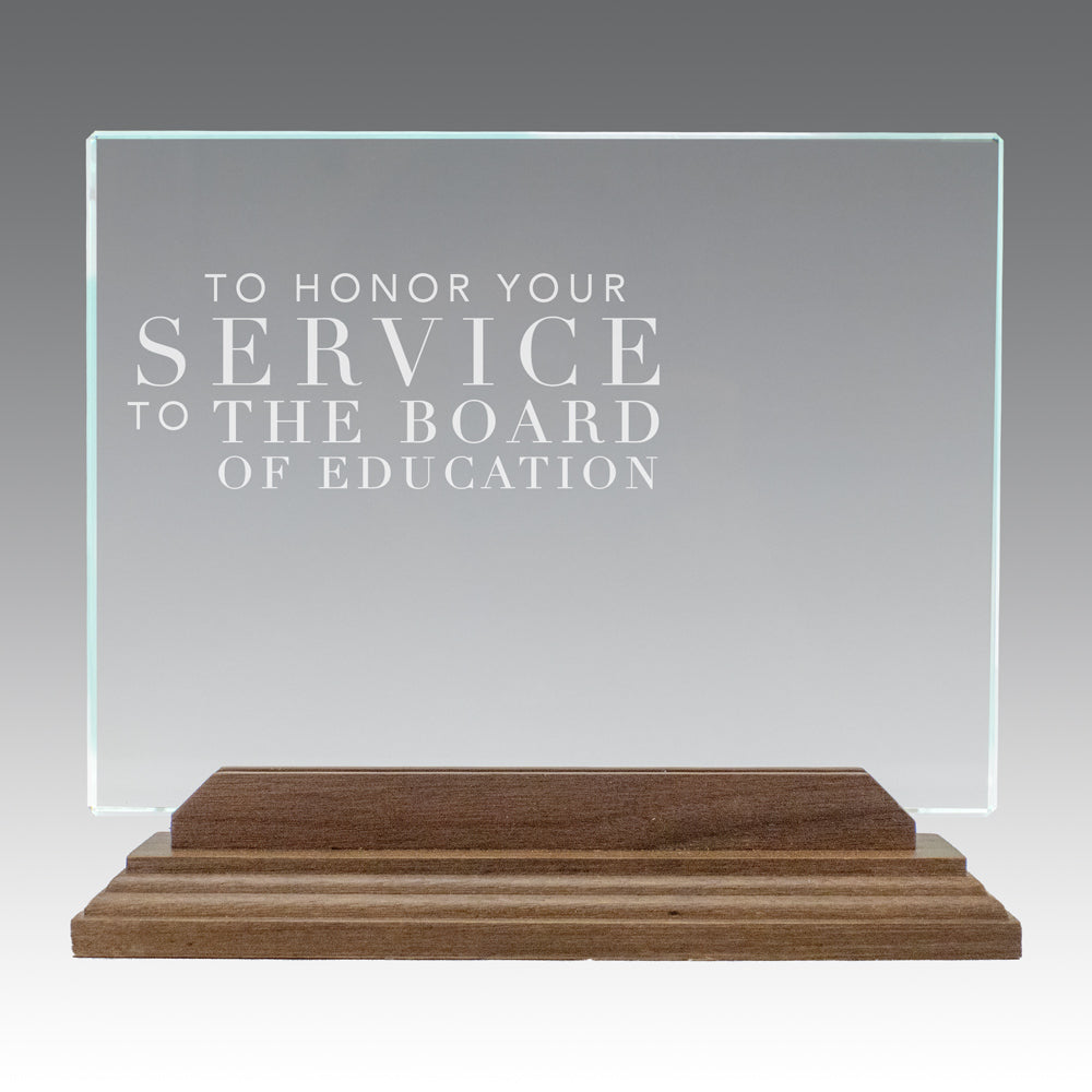 Premium Jade Horizontal Base Award