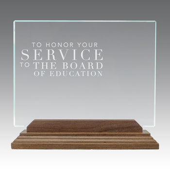 Premium Jade Horizontal Base Award