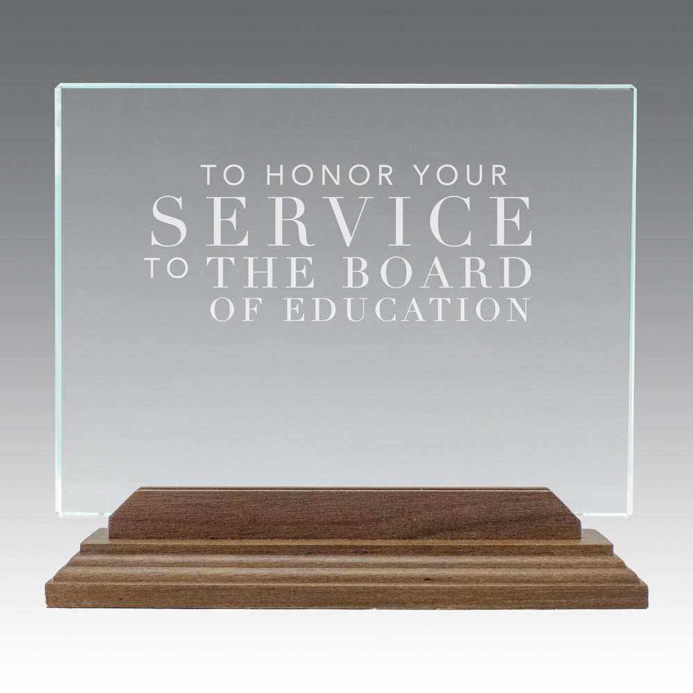 Premium Jade Horizontal Base Award