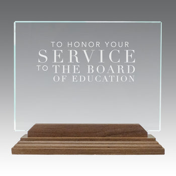 Premium Jade Horizontal Base Award