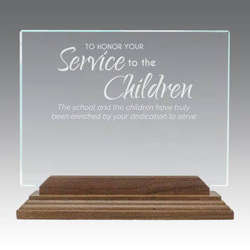 Premium Jade Horizontal Base Award