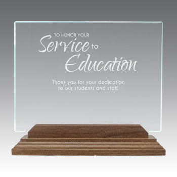 Premium Jade Horizontal Base Award