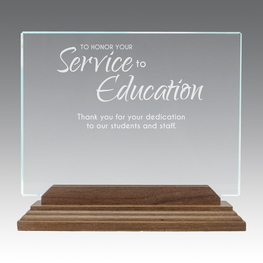 Premium Jade Horizontal Base Award