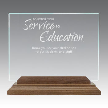 Premium Jade Horizontal Base Award