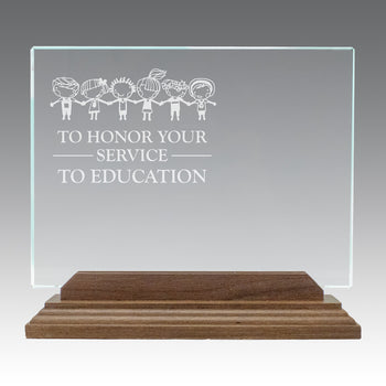 Premium Jade Horizontal Base Award