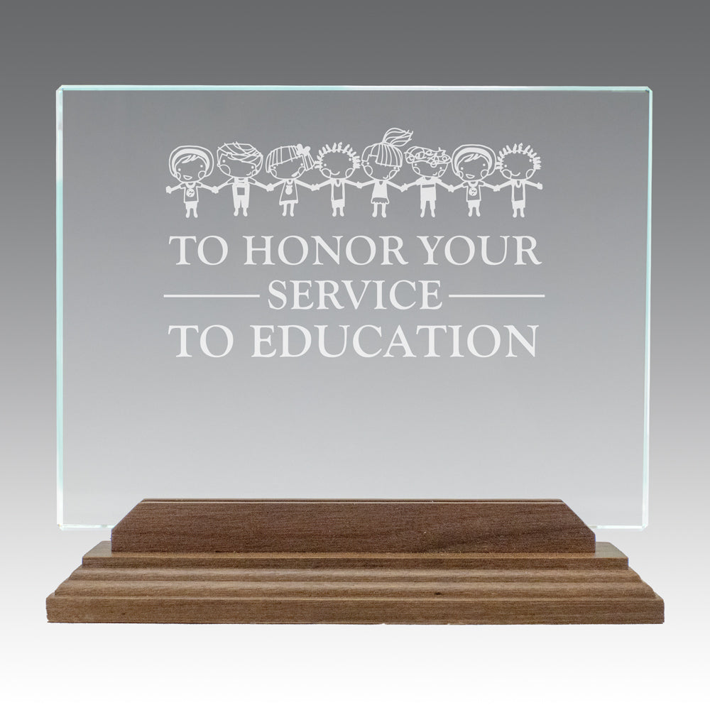 Premium Jade Horizontal Base Award
