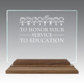 Premium Jade Horizontal Base Award