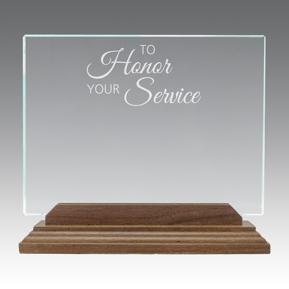 Premium Jade Horizontal Base Award