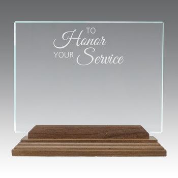 Premium Jade Horizontal Base Award