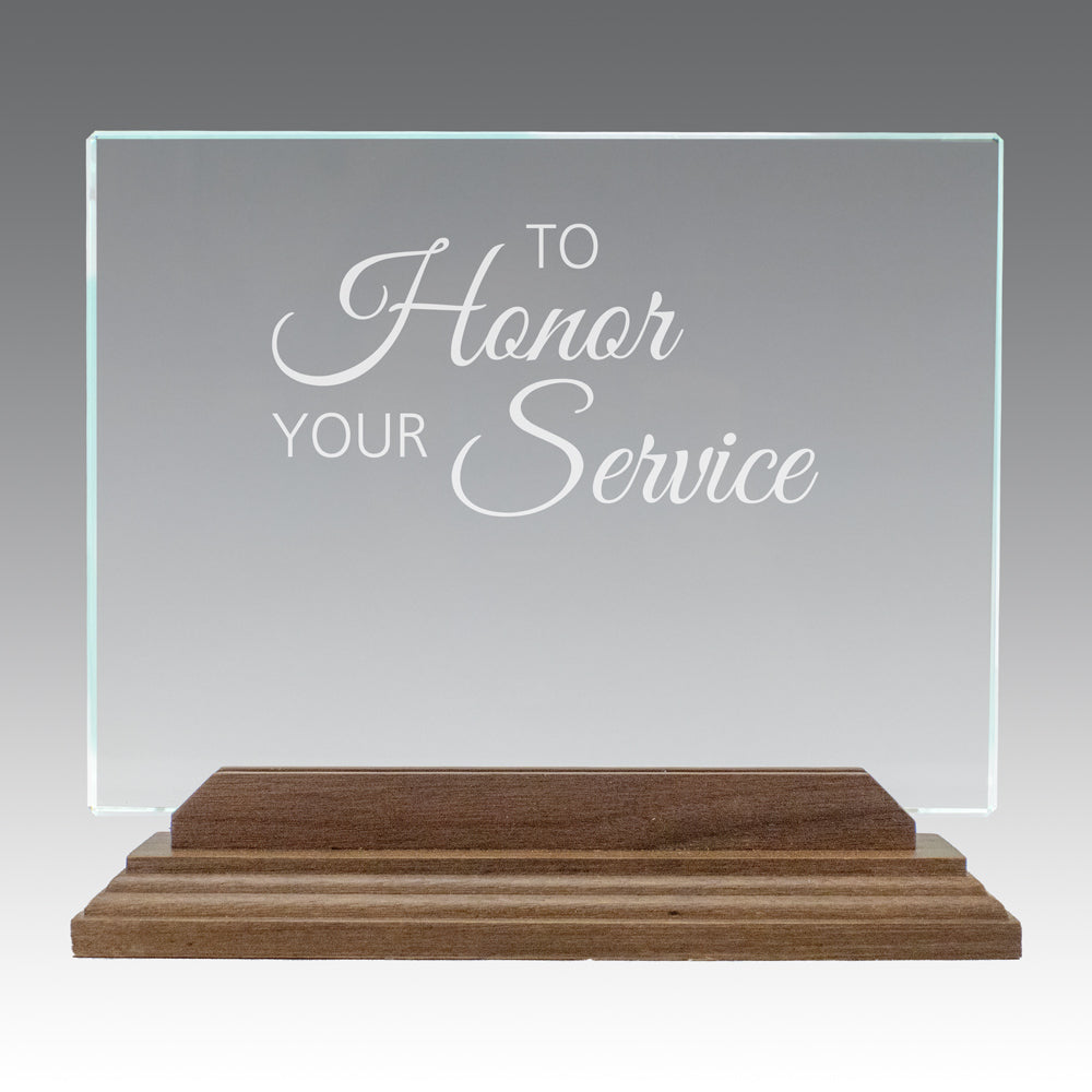 Premium Jade Horizontal Base Award