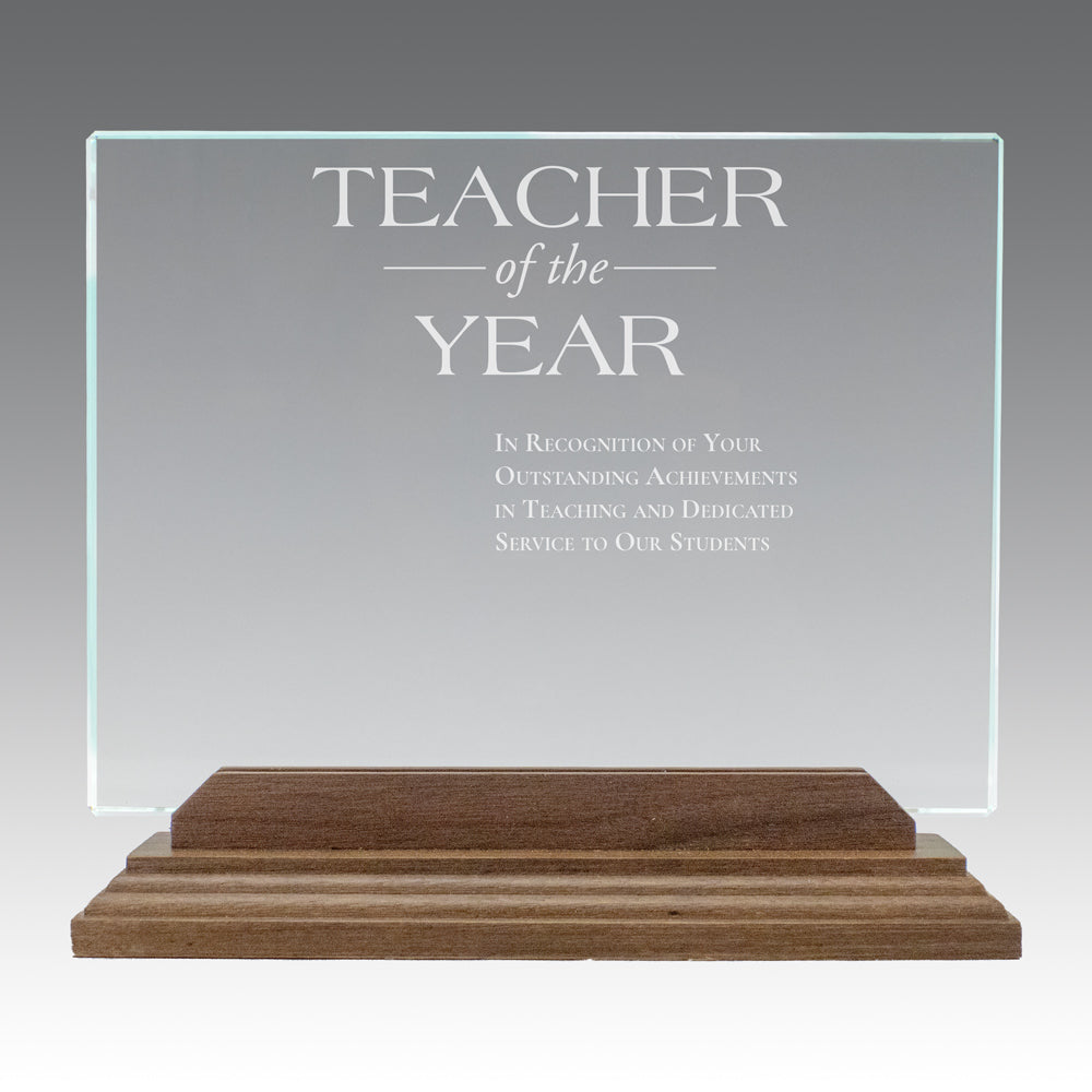Premium Jade Horizontal Base Award