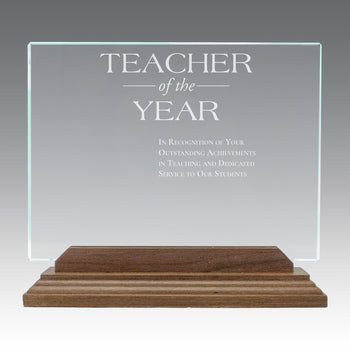 Premium Jade Horizontal Base Award