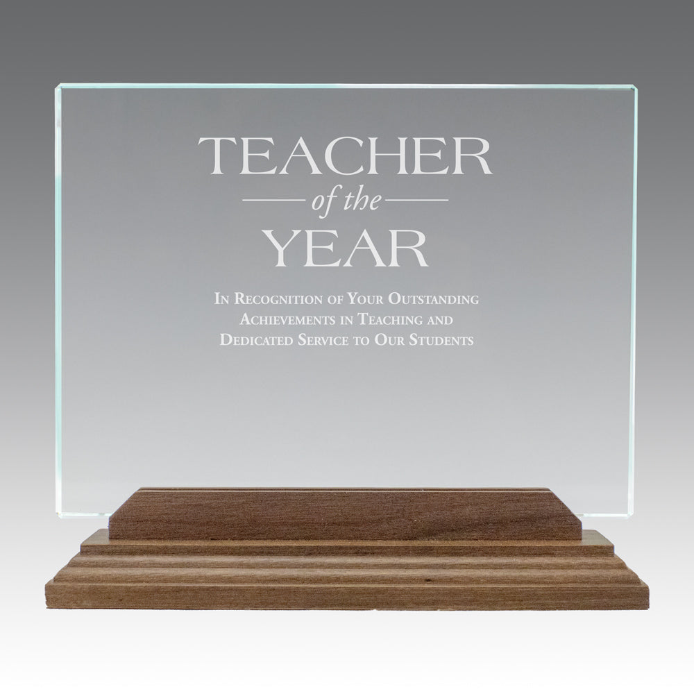 Premium Jade Horizontal Base Award
