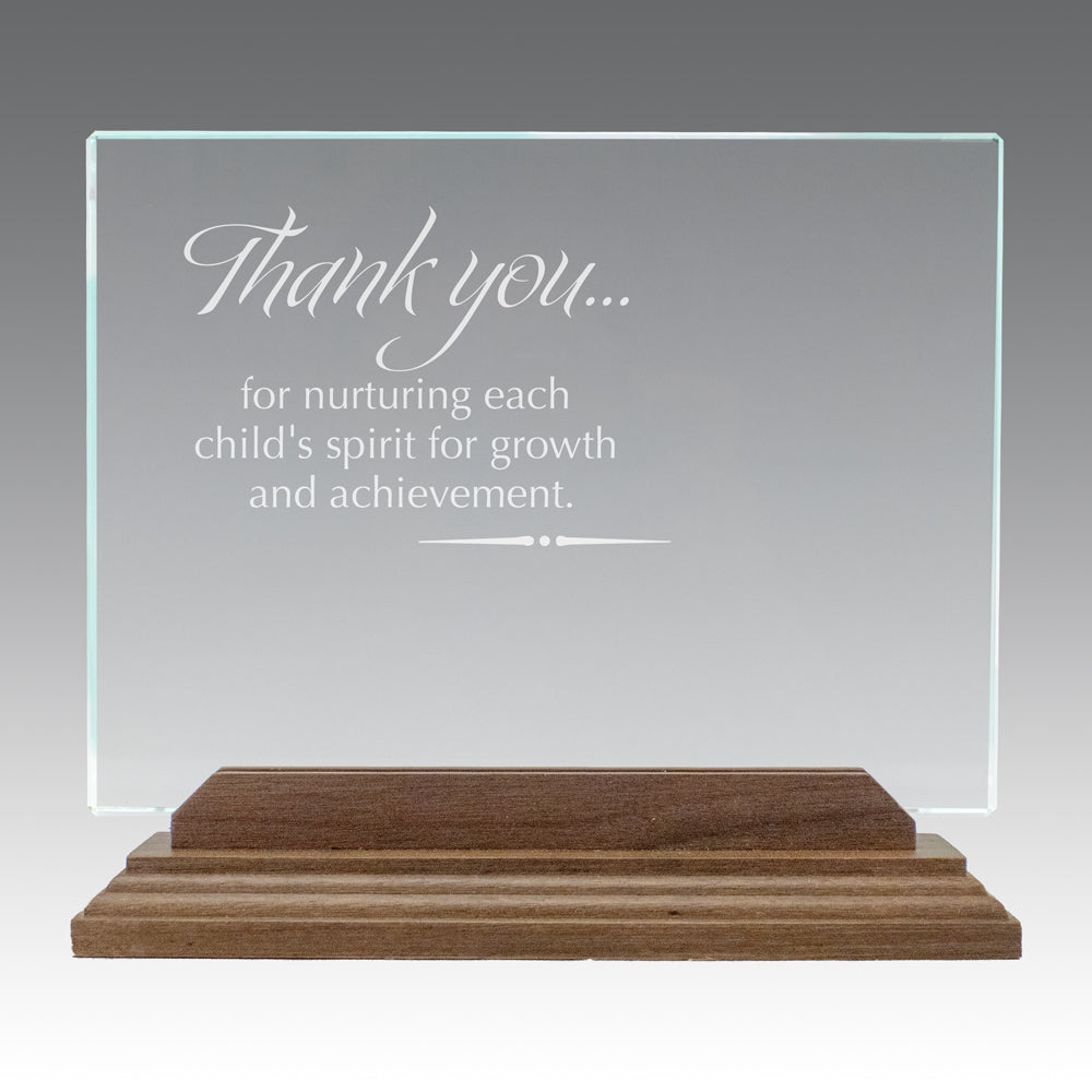 Premium Jade Horizontal Base Award