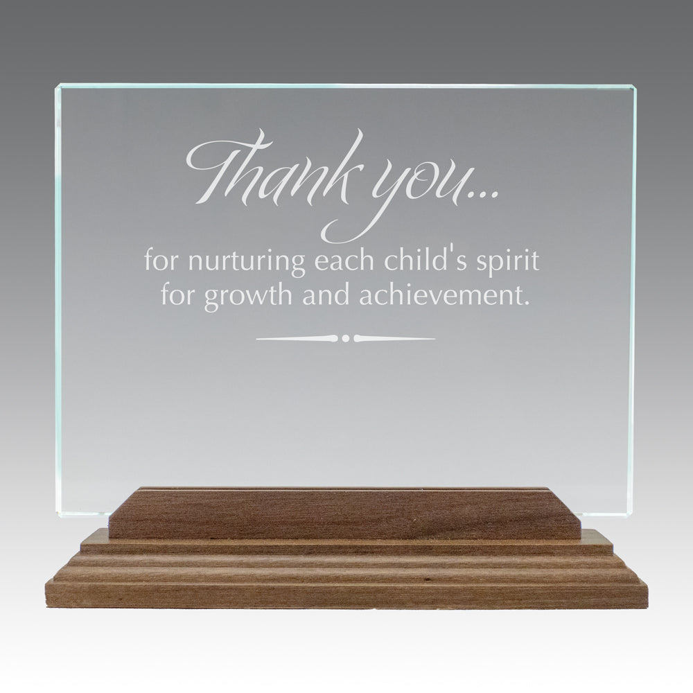 Premium Jade Horizontal Base Award