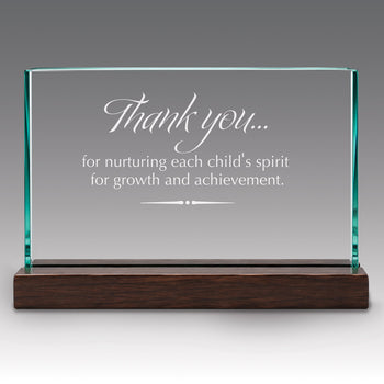 Premium Jade Horizontal Base Award