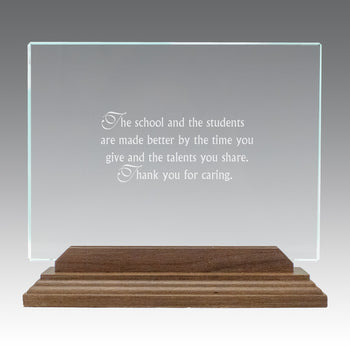 Premium Jade Horizontal Base Award
