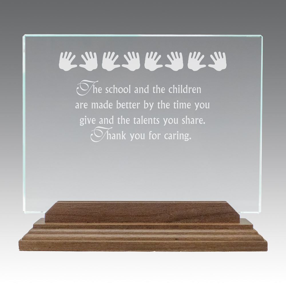 Premium Jade Horizontal Base Award