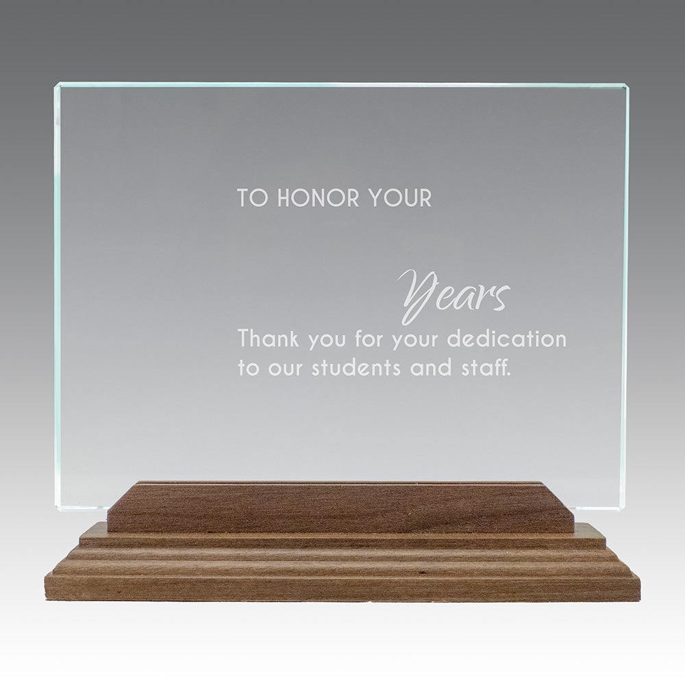 Premium Jade Horizontal Base Award