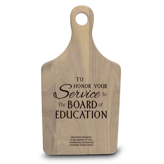 Paddle Walnut Cutting Board