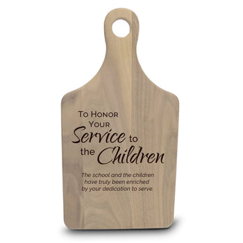 Paddle Walnut Cutting Board