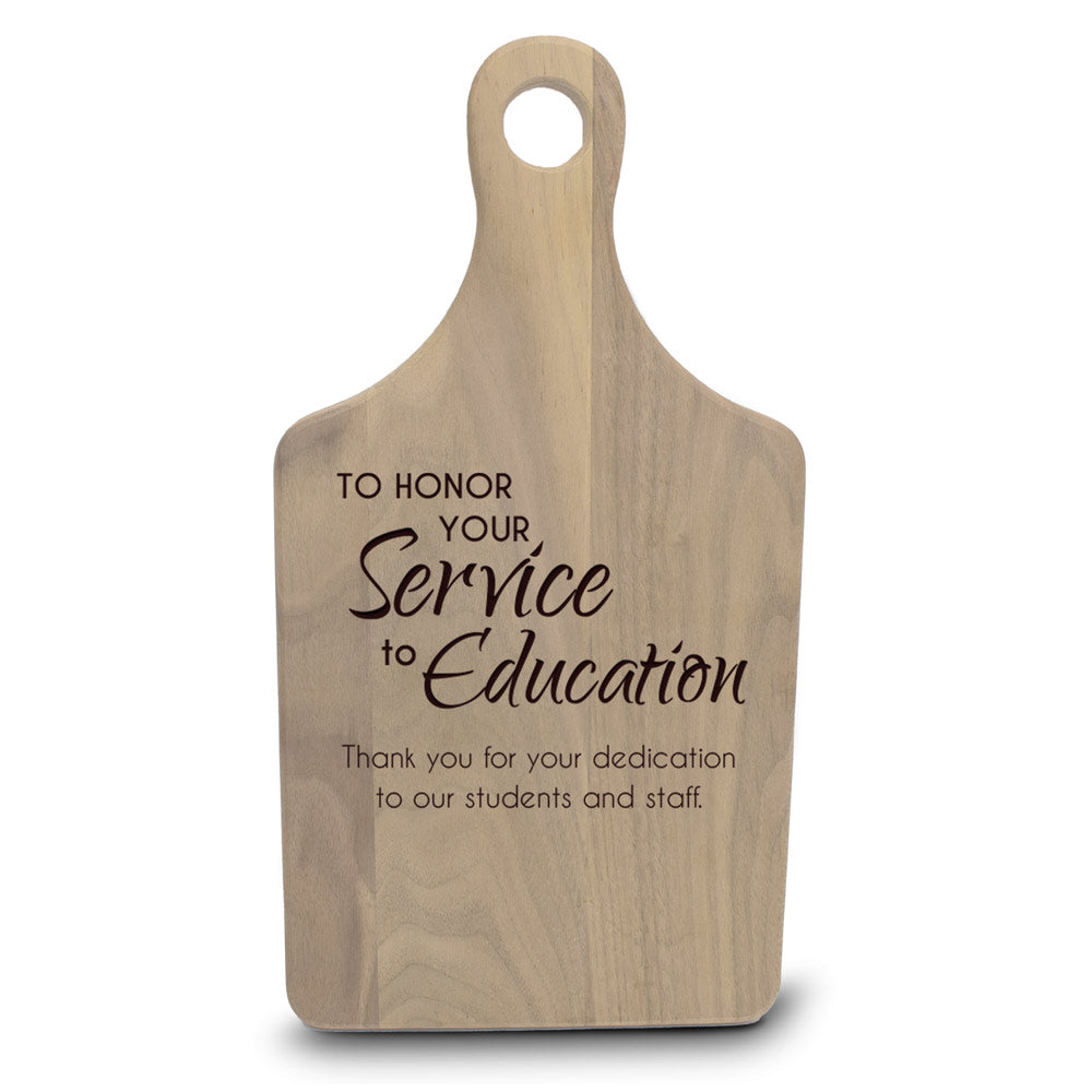 Paddle Walnut Cutting Board