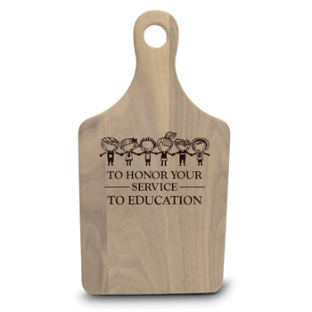 Paddle Walnut Cutting Board