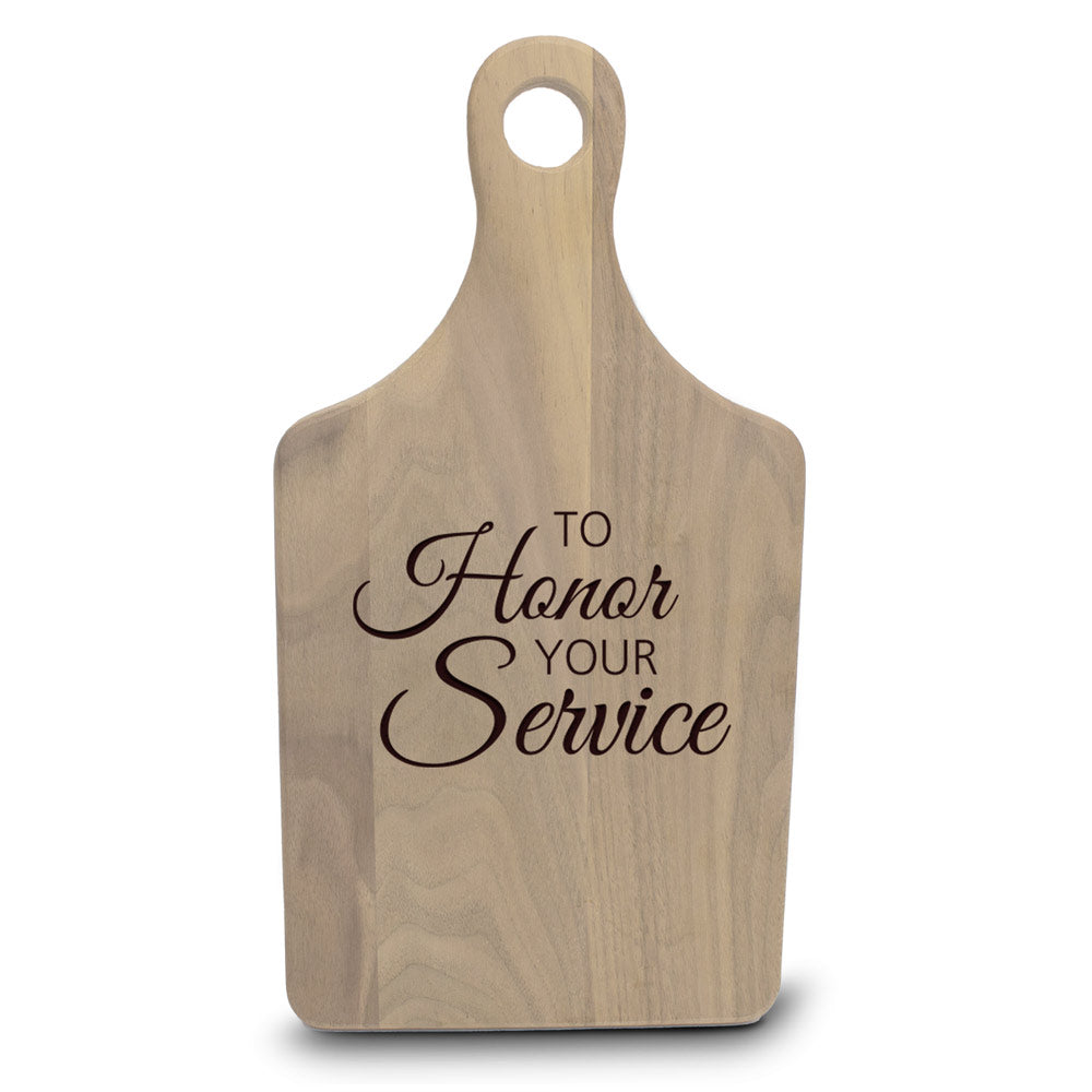 Paddle Walnut Cutting Board